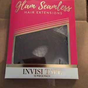 Glam Seamless 20 inch Chocolate Brown Invisi-Tapes